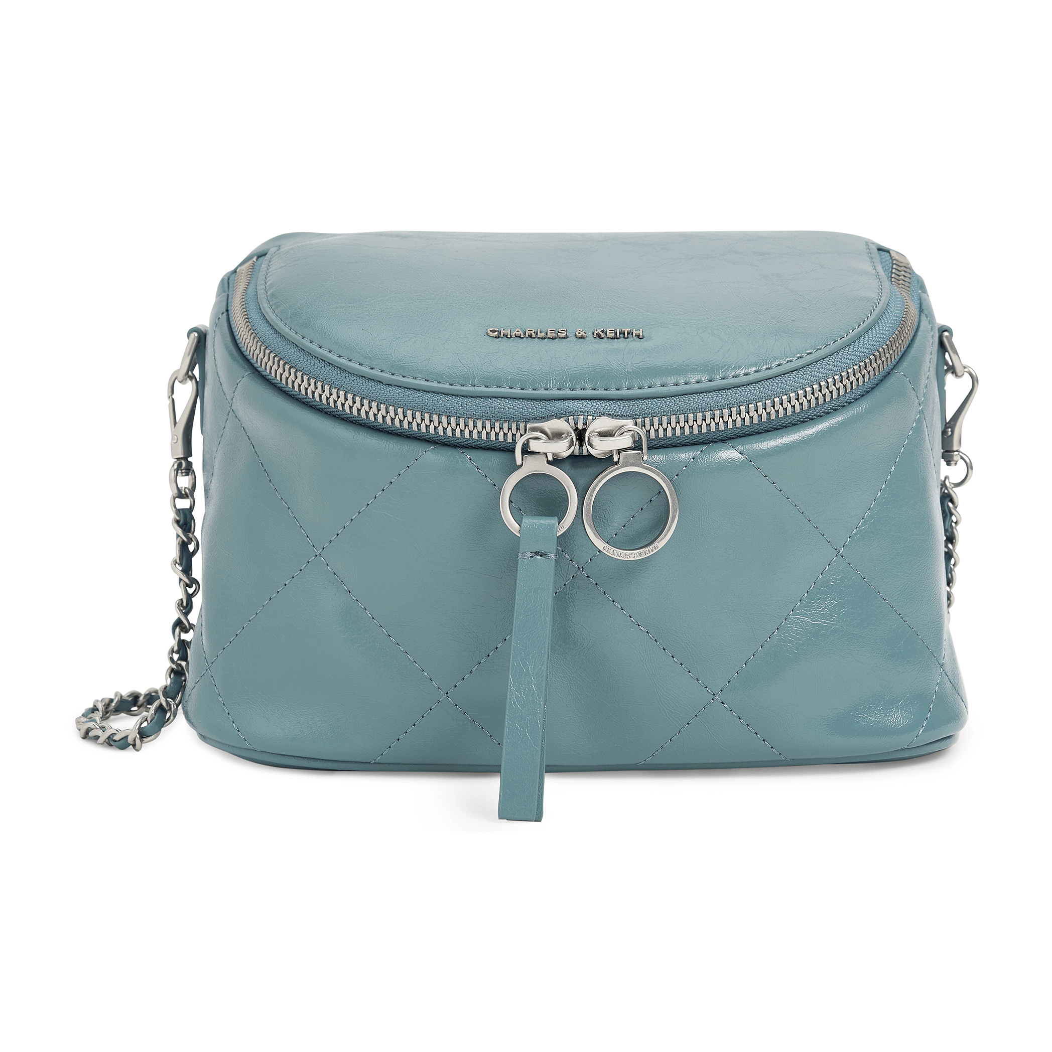 Сумка женская Charles&Keith Soft Lattice Chain S - Boxette Shop